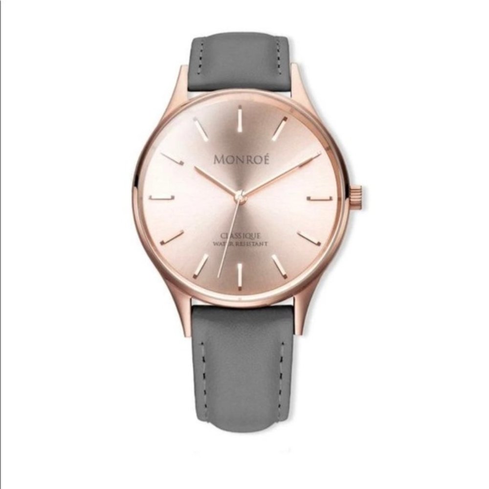 SOLÉROSE - CHARCOAL LEATHER